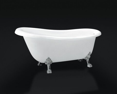 BelBagno BB04 Отдельностоящая акриловая ванна, 170x80.5, цвет: белый