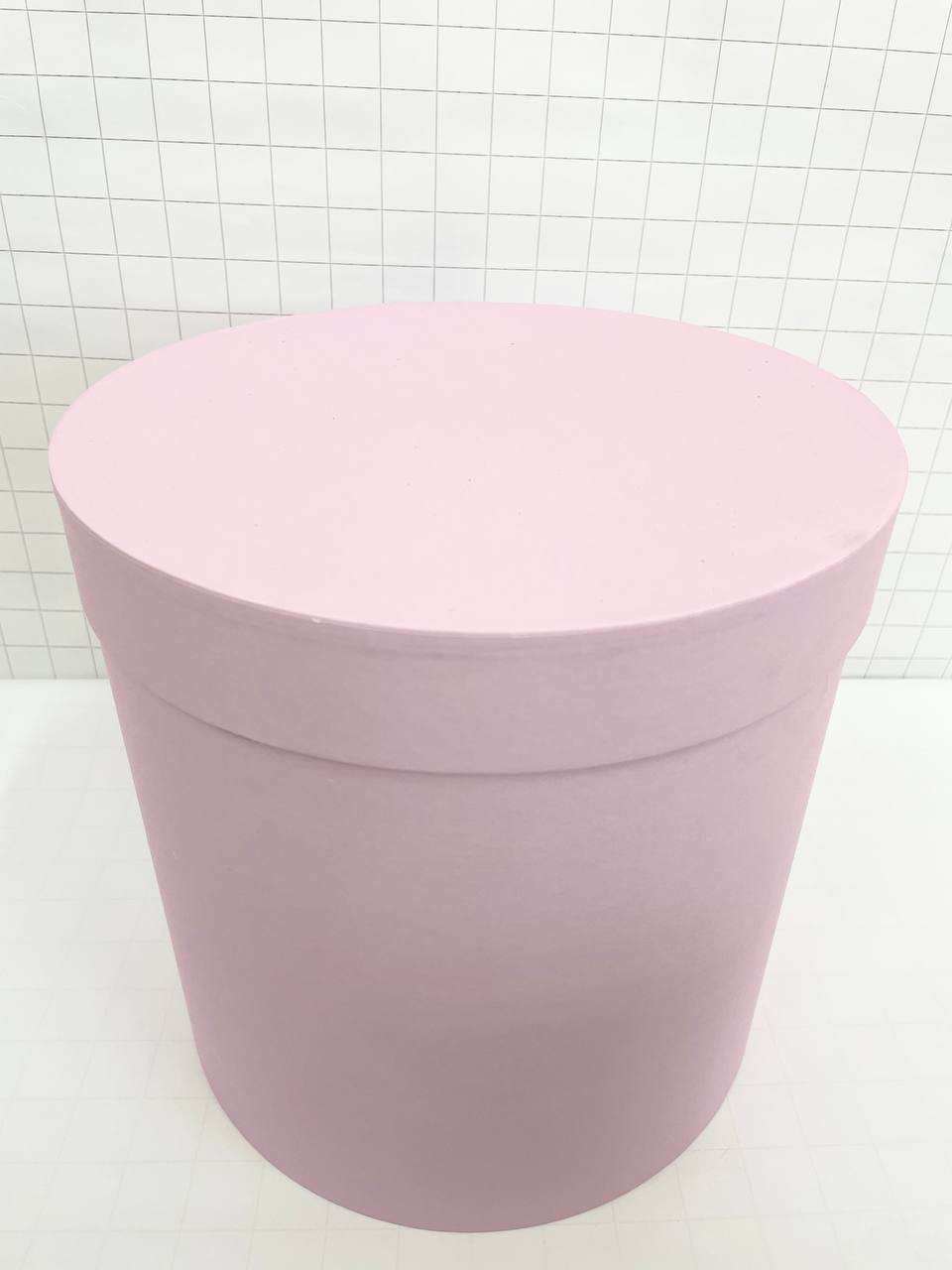 Цилиндр одиночный, 25*25 см, Розовый, 1 шт.