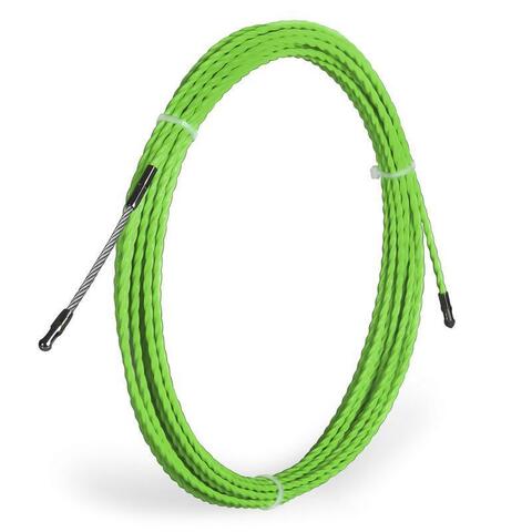 PET-1-4.0/10 Протяжка из монолитной спирально закрученной полиэстровой нити с фиксированными наконечниками