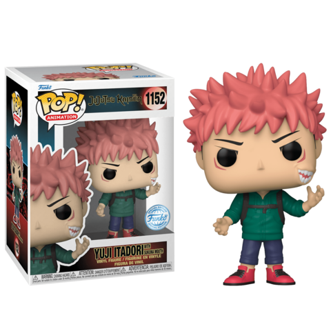 Funko POP! Jujutsu Kaisen: Yuji Itadori with Sukuna Mouth (Exc) (1152)