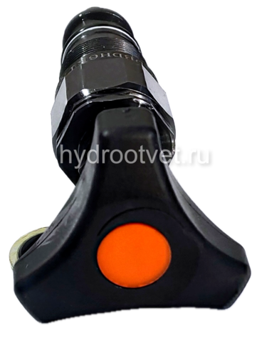 Фото DBDH6K1X/400V - Предохранительный клапан прямого управления Ду6, давление регулировки до 400 бар, тип монтажа - встраиваемый, элемент регулировки H = рукоятка