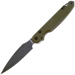 Фото Складной нож Daggerr Parrot 3.0 Olive, сталь D2, рукоять G10