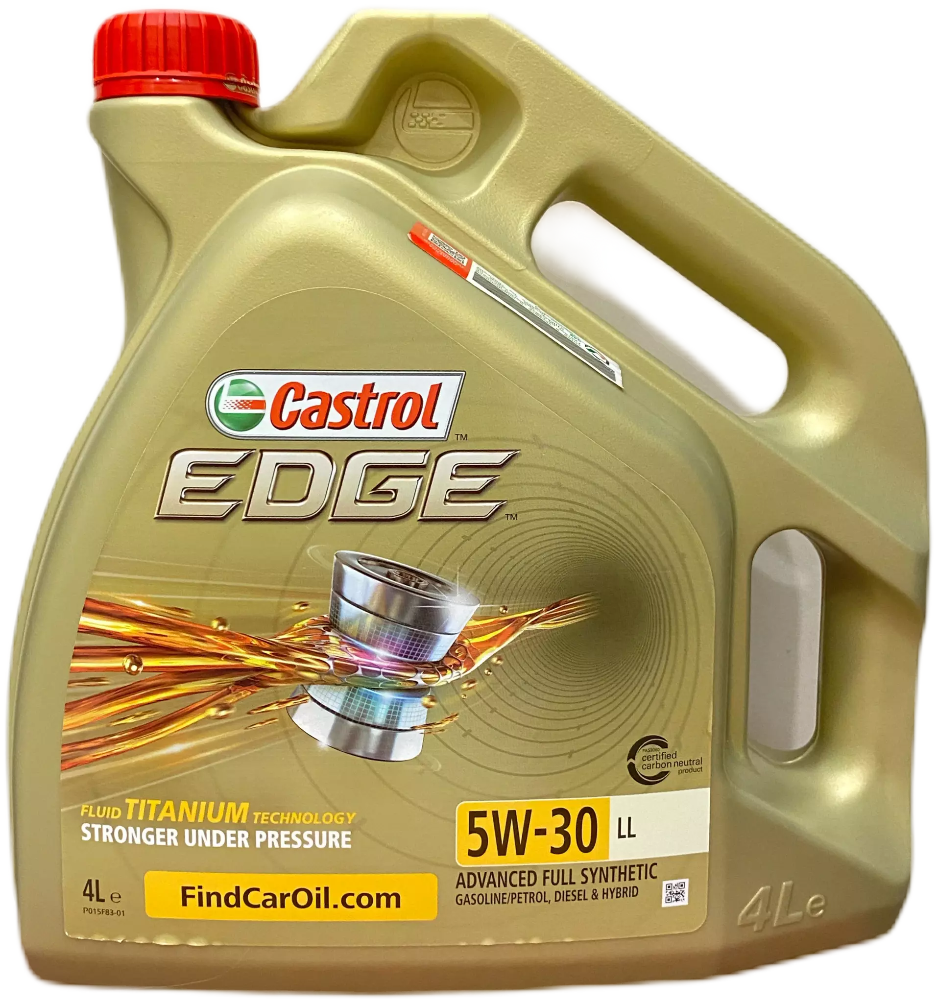 Масло моторное Castrol EDGE LL 5W30 синтетическое 4 л