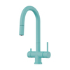 Omoikiri Akita-S-AZ 4994436 Смеситель для кухни латунь/azur blue