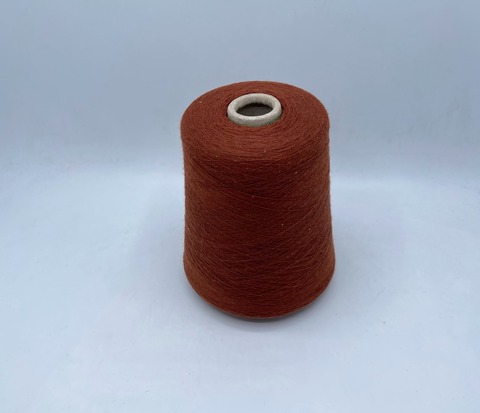 Бобинная пряжа (пр.Италия),art-Cashmere 2/48 2400м/100гр,100%Кашемир, цвет- Медный, арт.29427