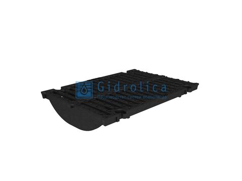 Решётка водоприёмная чугунная щелевая РВЧЩ - RU22031 - 30 (D400) - 50x34,7x2,5 - 1,8/15