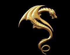 Силиконовый молд Дракон №3 Ледяной дракон ( Игра престолов)