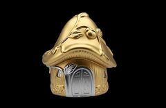 Силиконовый молд Сказочный домик 3 D