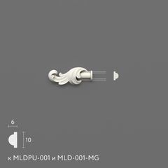 Вставка к молдингу NPU.VRS-008.1L
