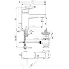 Ideal Standard Ceraplan BD228XG Смеситель для раковины с металлическим донным клапаном