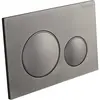 BelBagno BB-17C-GM Кнопка смыва, оружейная сталь