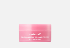 Medicube Гидрогелевые патчи для глаз PDRN Pink Caffeine Collagen Eye Patch