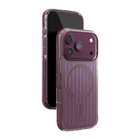 Чехол VLP Pulse Case iPhone 18 Pro темно-вишневый