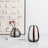 Ваза Black strip vase — фото 7