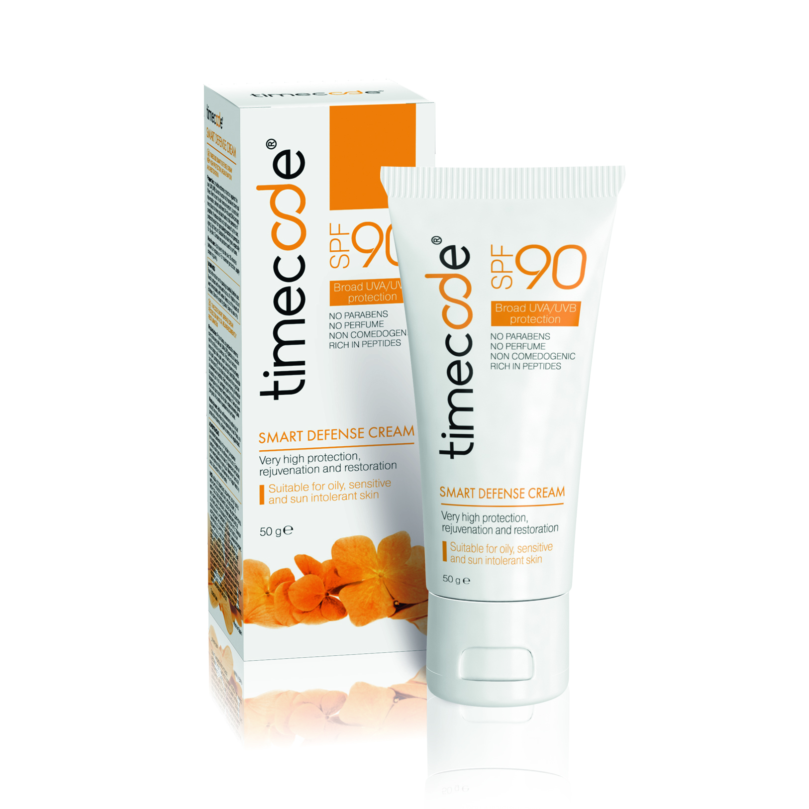 TIMECODE SMART DEFENSE CREAM SPF 90, 50 ГР