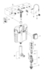GROHE GD2 38661000 Скрытый бачок для приставного унитаза