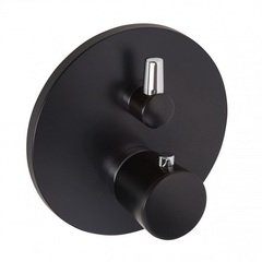 Kludi Balance 528308775 Термостат для душа встраиваемый на 2 потребителя, цвет: чёрный фото