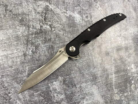 Складной нож Скальд-01 сталь 9Cr18MoV, рукоять Black G10