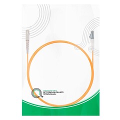 Патч Корд Оптоволоконный LC/UPC-SC/UPC MM OM1 62.5/125 Simplex 3.0мм 1 м