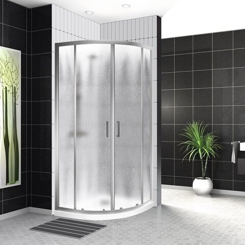 BelBagno Uno-195 UNO-195-R-2-100-CH-CR Душевой уголок, 100x100, цвет: хром