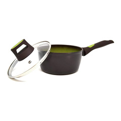 Ковш с крышкой, 2 л, диам. 18 см KITCHENSTAR Avocado Nova арт.A123FAK-0418