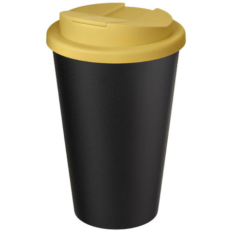 Кружка с герметичной крышкой Americano® Eco из переработанного материала объемом 350 мл
