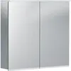 Geberit Option Plus 500.206.00.1 Зеркальный шкаф с подсветкой, две двери, 75x70x17.2см