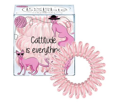 Invisibobble Cattitude is Everything резинка-браслет для волос