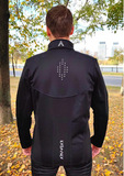 Утеплённый лыжный костюм ArsWear Black Professional с лямками мужской