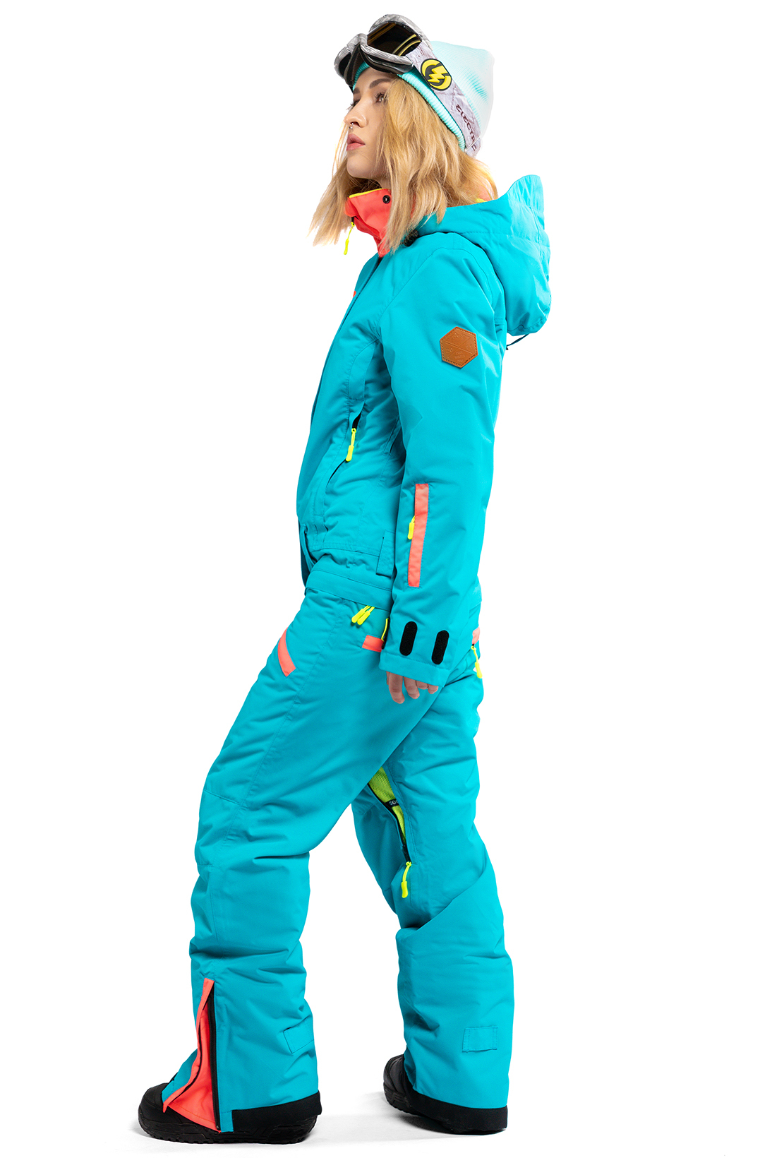 COOL ZONE 19 Twin One Colour женский сноубордический комбинезон