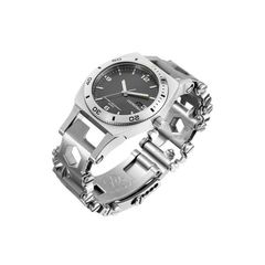 Часы-мультитул Leatherman Tread Tempo LT Steel, узкий, 28 функций (832589) | Multitool-Leatherman.Ru
