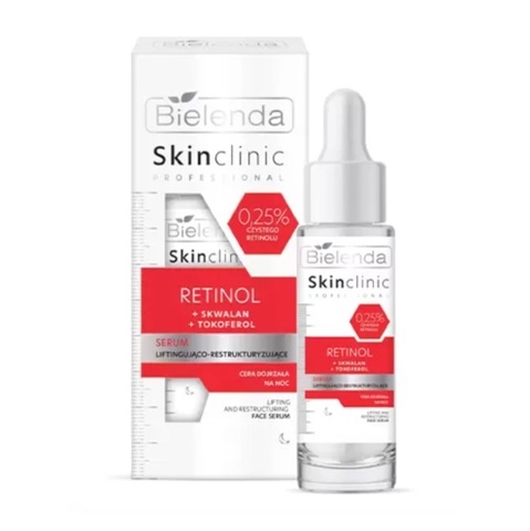 SKIN CLINIC PROFESSIONAL RETINOL сыворотка лифтинг и реструктуризация, 30 мл