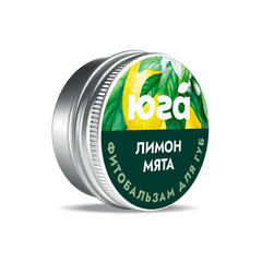 Фитобальзам для губ «Мята и лимон» ТМ Юга