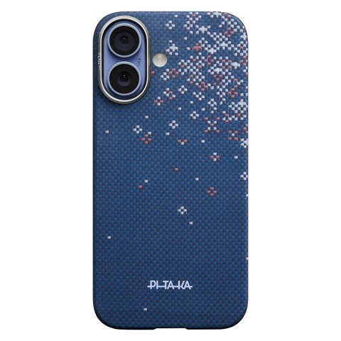 Чехол Pitaka Edge Case для iPhone 17, Синий закат | Nightfall Blue