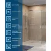 BelBagno SOFT_CLOSE-2-AH-1-150/80-C-Cr Душевой уголок