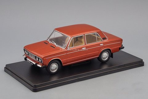 VAZ-2106 Zhiguli Lada 1600 brown-red 1:24 Legendary Soviet cars Hachette #46