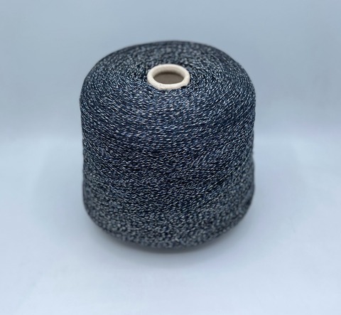 Linea Piu (пр.Италия), art.Upcycle, 330м/100гр. 67% Хлопок 33% Полиакрил, цвет-Черный мультиколор,арт.28187