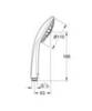GROHE Euphoria 26513000 Душ ручной