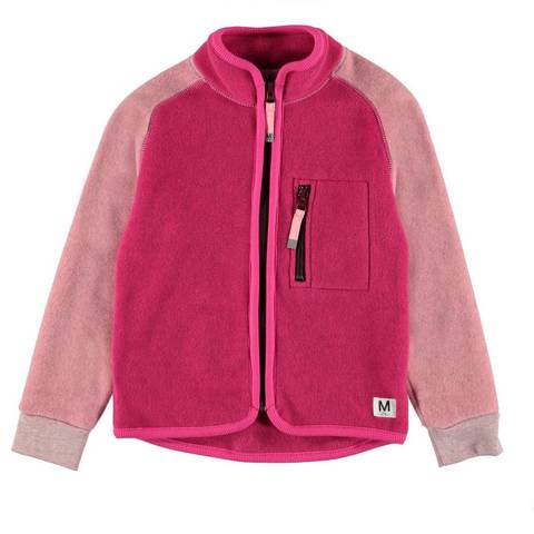 Куртка флисовая Molo Unna Pink Disco Block