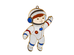 Елочная игрушка "Космонавт"