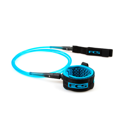 FCS 8' All Round Essential Leash Blue/Black