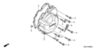 Honda Крышка генератора CBR900 929 11321-MCJ-305