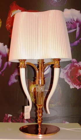 лампа Visionnaire Brunilde by Ipe Cavalli (белый, гофрированный)