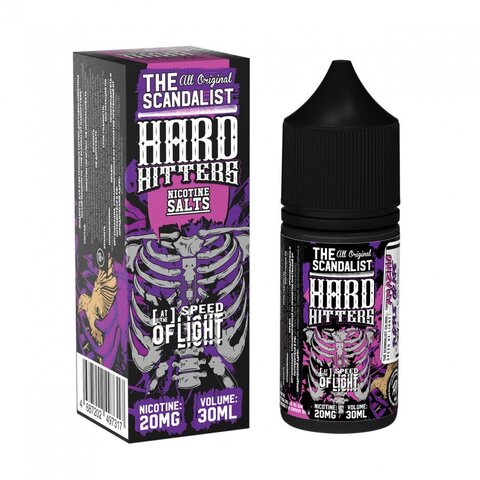 Жидкость The Scandalist Hardhitters Salt 2% 30 ml - Speed Of Light (Фиолетовый виноград)