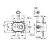 GROHE Rainshower SmartControl 26264001 Встраиваемая часть душа верхнего