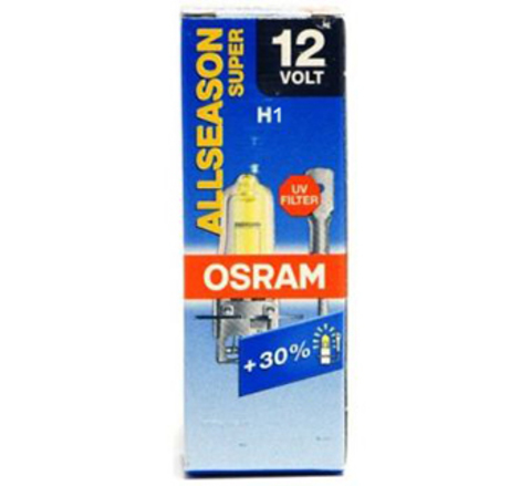 Галогенные лампы Osram H1 All Season + 30% света 64150 ALS ( 2шт.) Галогенные лампы Osram H1 All Season + 30% света 64150 ALS ( 2шт.)