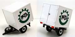 Trailer UAZ Van delivery of products, spare parts, goods 1:43 Agat Mossar Tantal