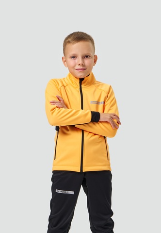 Детская лыжная куртка Nordski Jr. Core orange-black