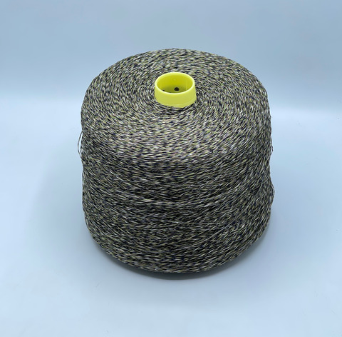 Бобинная пряжа, Frescolino, 500м, 100%Лен, Мультиколор, 39815