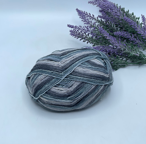 Stock Arcobaleno 300-500м/100 гр. 75% Меринос 25%Полиамид , Мультиколор, 40461